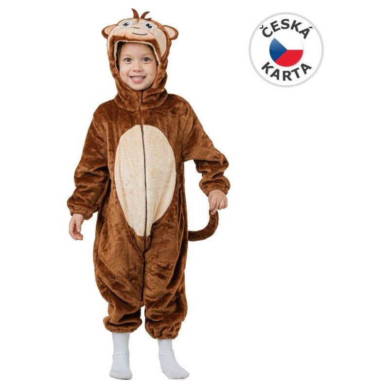 Šaty na karneval - Opička, 92-104cm