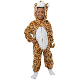Šaty na karneval - leopard, 80-92cm
