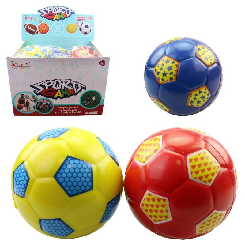 Míčky 10 cm, 12 ks v display boxu