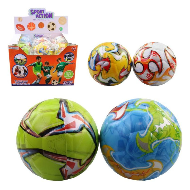 Míčky 9 cm, 12 ks v display boxu