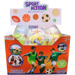 Míčky 9 cm, 12 ks v display boxu