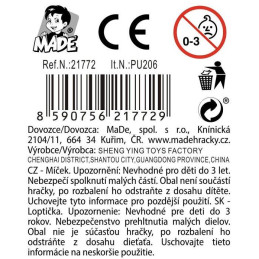 Míčky 9 cm, 12 ks v display boxu