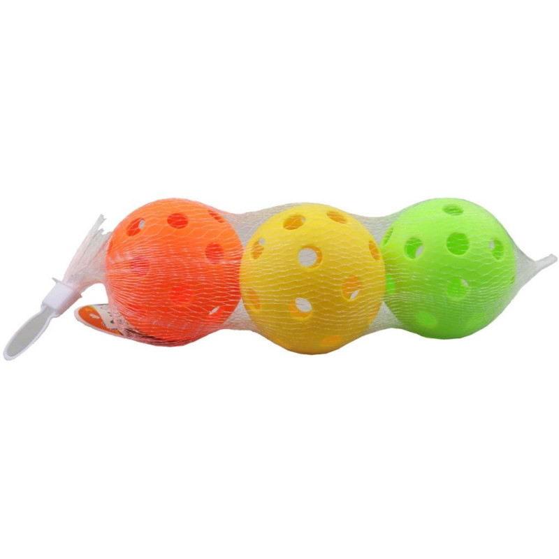 Míčky 7 cm, 3 ks v síťce