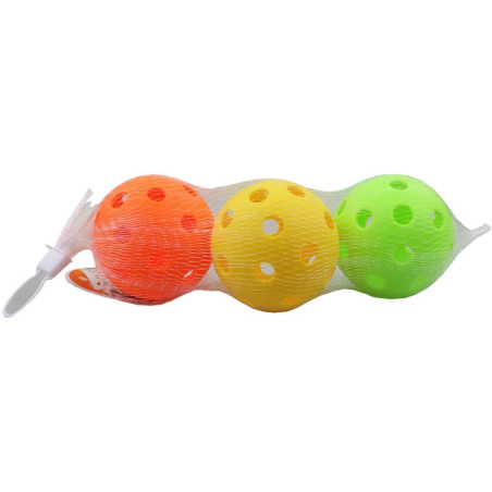 Míčky 7 cm, 3 ks v síťce