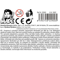 Korálky v kufříku, 12 ks v display boxu, 12 x 11 cm