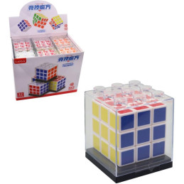 Kostka hlavolam, 12 ks v display boxu, 5,5 cm