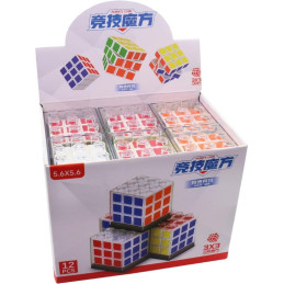 Kostka hlavolam, 12 ks v display boxu, 5,5 cm