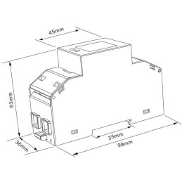 Eastron SDM230-MODBUS-MID-V2 elektroměr, jednofázový