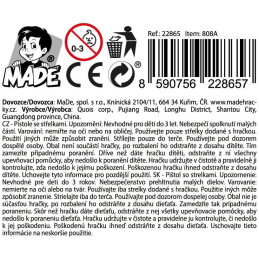 Pistole se střelkami, 16 cm