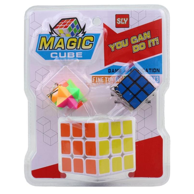 Kostka s přívěšky 5,5 cm