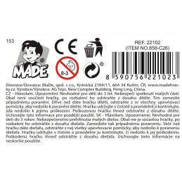 Kostka s přívěšky 5,5 cm