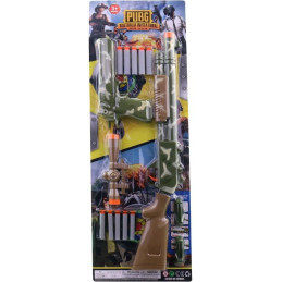 Samopal s příslušenstvím na kartě