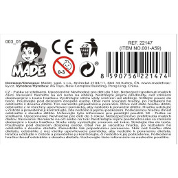 Samopal s příslušenstvím na kartě