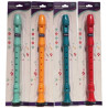 Flute on card, 4 colors