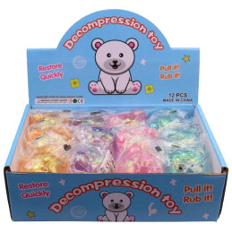 Medvídek, 12 ks v display boxu, 7 cm