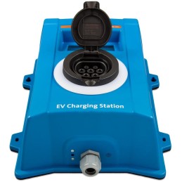 Victron EV nabíjecí stanice pro elektromobily, 22kW, 32A, 3f/1f, Type 2, LCD displej, bez kabelu