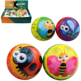 Míček včelky, 12 ks v display boxu, 6,5 cm