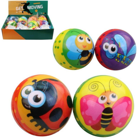 Míček včelky, 12 ks v display boxu, 6,5 cm