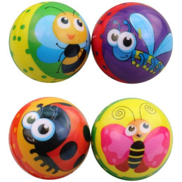 Míček včelky, 12 ks v display boxu, 6,5 cm