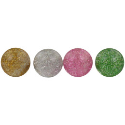 Hopskulka s třpytkami, 38 mm