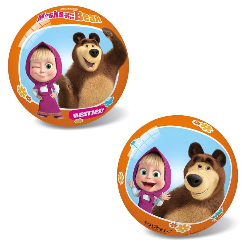 Míč MASHA ? THE BEAR, 14 cm
