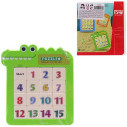 Tabulka s čísly, 14,3 x 1 x 16cm