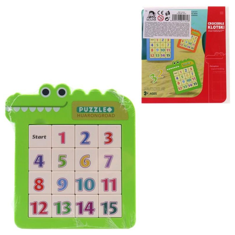 Tabulka s čísly, 14,3 x 1 x 16cm