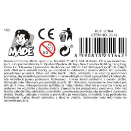 Tabulka s čísly, 14,3 x 1 x 16cm