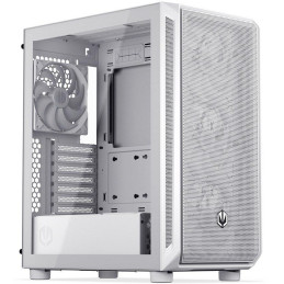 Endorfy skříň Arx 500 White ARGB / ATX / 4x140 ARGB fan (až 7 fans) / 2xUSB-A / USB-C / tvrz. sklo  / mesh panel /  bílá