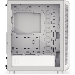 Endorfy skříň Arx 500 White ARGB / ATX / 4x140 ARGB fan (až 7 fans) / 2xUSB-A / USB-C / tvrz. sklo  / mesh panel /  bílá