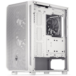 Endorfy skříň Arx 500 White ARGB / ATX / 4x140 ARGB fan (až 7 fans) / 2xUSB-A / USB-C / tvrz. sklo  / mesh panel /  bílá