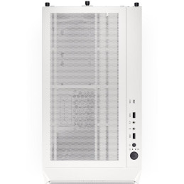 Endorfy skříň Arx 500 White ARGB / ATX / 4x140 ARGB fan (až 7 fans) / 2xUSB-A / USB-C / tvrz. sklo  / mesh panel /  bílá