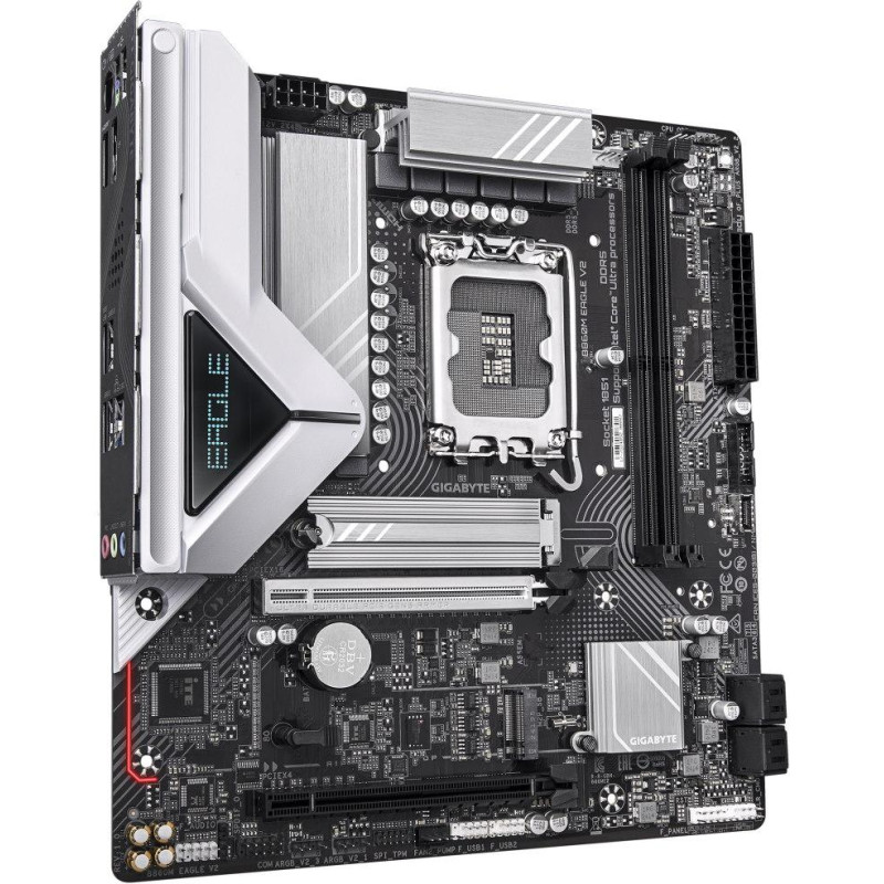 GIGABYTE B860M EAGLE V2 / AMD B860 / LGA1851 / 2x DDR5 DIMM / M.2 / HDMI / DP / mATX