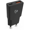 NEDIS-Netzladegerät / 20 W / PD 3.0 / Schnellladung / 1,5 / 2,0 / 2,22 / 3,0 A / USB-A / USB-C / Schwarz