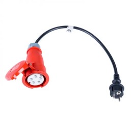 Akyga Adaptér pre EVSE 230V/16A CEE 7/7/CEE 5-pin, 50cm