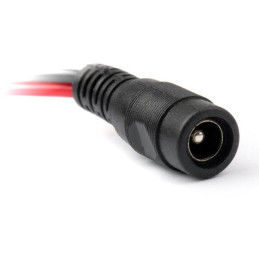 XtendLan Napájecí kabel/pigtail s jedním konektorem (jack 2,1mm samice) ke zdroji, vodiče 2x 0,75mm2, délka 30cm