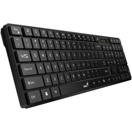 GENIUS Slimstar 7250BT Black/ bezdrátová 2,4GHz + BT5.0/ Copilot/ USB/ černá/ CZ+SK layout