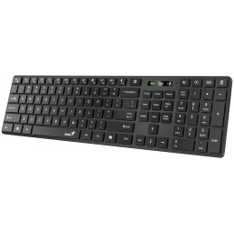 GENIUS Slimstar 7250BT Black/ bezdrátová 2,4GHz + BT5.0/ Copilot/ USB/ černá/ CZ+SK layout