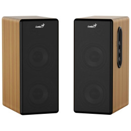 GENIUS repro SP-HF1220BT/ 2.0/ 45W/ Bluetooth/ dřevěné/ barva dřevo borovice