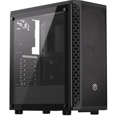 POŠKOZENÝ OBAL - Endorfy skříň Signum 300 Core / 2xUSB / 2x120mm fan PWM / mesh panel / tvrzené sklo / černá
