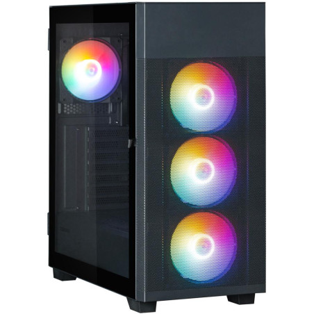 Zalman skříň S5 Neo Black / ATX / 4x120mm RGB Fan / USB 3.0 / USB 2.0 / černá