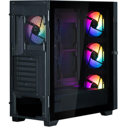 Zalman skříň S5 Neo Black / ATX / 4x120mm RGB Fan / USB 3.0 / USB 2.0 / černá
