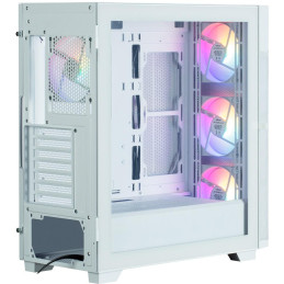 Zalman skříň S5 Neo White / ATX / 4x120mm RGB Fan / USB 3.0 / USB 2.0 / bílá