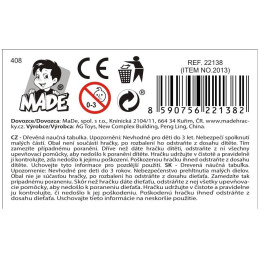 Naučné puzzle, čísla, zvířáta