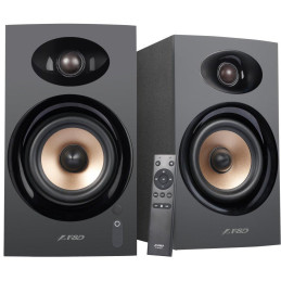 POŠKOZENÝ OBAL - FENDA F&D repro R23BT/ 2.0/ 40W/ dřevěné/ BT/ Optický/ USB vstup/ dálkové ovládání/ černé