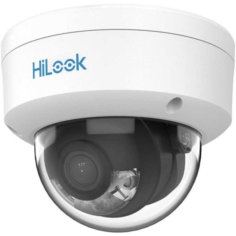 HiLook IP kamera IPC-D149HA/ Dome/ 4Mpix/ 2.8mm/ ColorVu/ Motion detection 2.0/ H.265+/ krytí IP67+IK08/ LED 30m