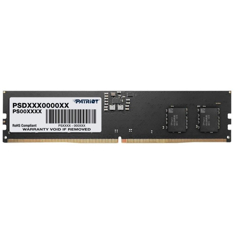 PATRIOT Signature 8GB DDR5 5600MT/s / DIMM / CL46 / 1,1V