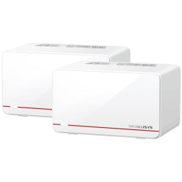 TP-Link Mercusys Halo H37BE(2-pack) WiFi systém, WiFi 7, BE6500, 2x 2,5GWAN/LAN, 1x GWAN/GLAN, 2ks v balení