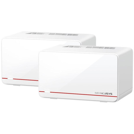 TP-Link Mercusys Halo H37BE(2-pack) WiFi systém, WiFi 7, BE6500, 2x 2,5GWAN/LAN, 1x GWAN/GLAN, 2ks v balení