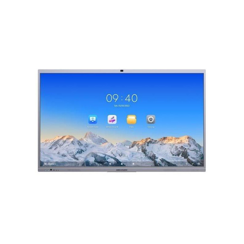 ROZBALENÉ - HIKVISION interaktivní dotykový panel 65", 4K,45points,Android 12 OTA to Android 13,8+128GB,8 MP camera, Goog...